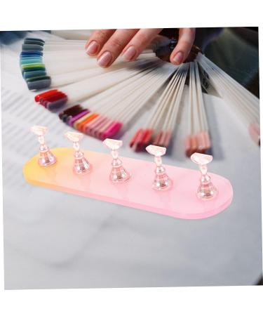 Beaupretty 5 Sets Nail Practice Holder Nail Stands for Nail Painting Creative Nail Display Training Creative Nail Racks Nail Racks for Nail Painting Nail Art Manicure Fixture Plastic Magnetic - Buy Online on GoSupps.com