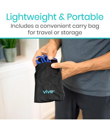 Vive Shoulder Pulley - Over Door Rehab Exerciser for Rotator Cuff Recovery | Effective Rotator Cuff Rehab Tool - Buy Online on GoSupps.com