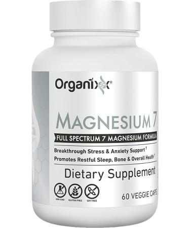Organixx Magnesium 7 (60 Caps) & Multi-Vita-Maxx (90 Caps) Bundle USDA Organic Multivitamin with 19 Vitamins & Minerals Bioavailable Magnesium Supports Energy Vegan & Non-GMO - Buy Online on GoSupps.com
