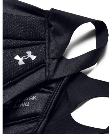 Under Armour Adult Sports Mask Black (002)/Silver Chrome X-Small/Small X-Small/Small - Sports Mask Black (002)/Silver Chrome - Buy Online on GoSupps.com