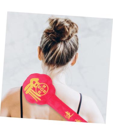 Minkissy Manual Massage Hammer Paddle - Leg & Back Massage Device 48x11cm | Flannel Fitness Tool - Buy Online on GoSupps.com