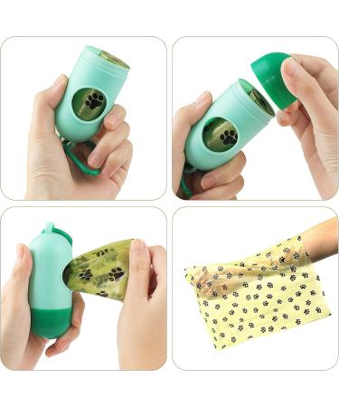 PET4PET Dog Poo Bags 525 Poo Bags for Dog Waste include 1 Adjustable Dispenser 35 Rolls Thick Biodegradable Dog Poop Waste Bag Rolls Cardboard Core 100% Leak Proof and Strong (Green) - Buy Online on GoSupps.com