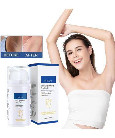 Whitening Cream for Sensitive Areas Skin Lightening Cream Brightening Cream for Intimate Areas Removes Brown Spots with Vitamin C for Armpits Knees (3) - Buy Online on GoSupps.com