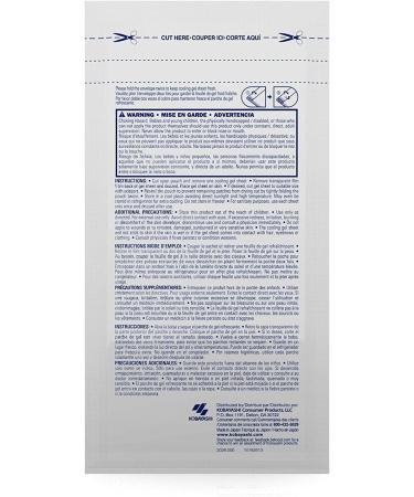 Be Koool Migraine Relief Soft Gel Sheets 48 ct - Fast Cooling Therapy - Buy Online on GoSupps.com