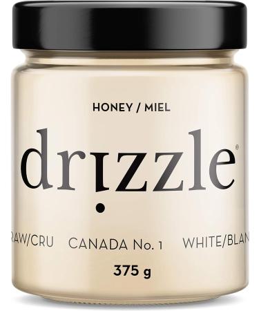 Drizzle White Raw Honey - Unfiltered and Unprocessed - Rich in Nutrients and Beneficial Enzymes - Notes of Sweet Clover - 100% Raw Pure Honey - Gluten-Free Paleo-Friendly (Pack of 2) 375g White Raw 375 g (Pack of 2) - Buy Online on GoSupps.com