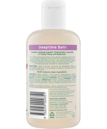 Gaia Sleep Time Bath Wash 250Ml - Buy Online on GoSupps.com