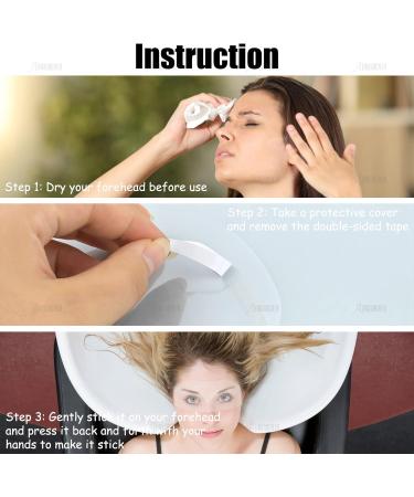 AUEAR 100 Pack Micro Blading Shower Visor - Eyebrow & Face Protector for Hair Salon and Surgery Aftercare - Buy Online on GoSupps.com