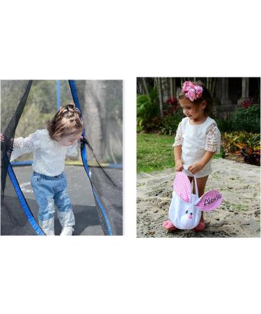 Baby Girl White Lace Ruffle Romper Top + Jeans Shorts Clothing Set | 12-18 Months - Buy Online on GoSupps.com