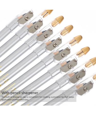 DOITOOL Grey Eyeliner 16 Pcs Pencil Sharpener Eyebrow Pencil Eyeliner Pencil Eyebrow Pen Pencil Brighten Pencils Lasting 1 count (Pack of 1) As Shownx2pcs - Buy Online on GoSupps.com