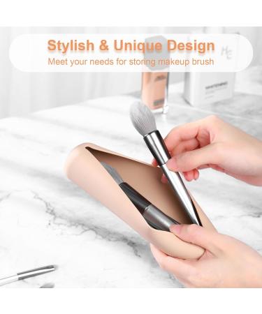 FERYES Travel Makeup Sponge Brush Holder - Silicone Beauty Blender Case for Makeup Brushes - Organizer for Travel - Buy Online on GoSupps.com