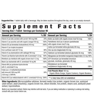 Shop MegaFood Women Over 55 One Daily - 90 Tablets for Optimal Health - Buy Online on GoSupps.com