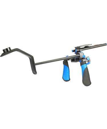 MARSRE DSLR Shoulder Rig Film Making Kit with Follow Focus, Matte Box, C-Shape Mounting Bracket and Top Handle for DSLR Video Cameras and DV Camcorders - Buy Online on GoSupps.com