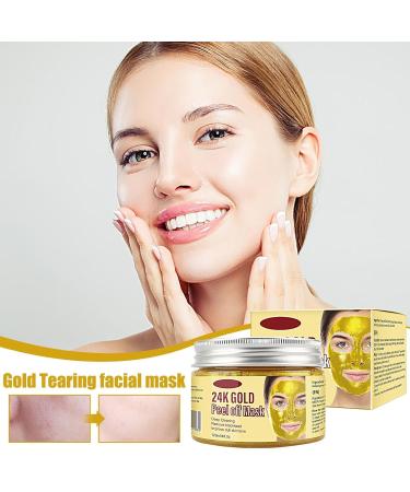 Blackening Remover & Pore Cleaner - 24K Gold Clay Moisturizer for Greasy Skin | Anulely - Buy Online on GoSupps.com