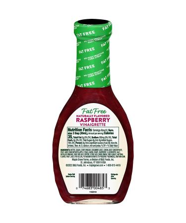 Maple Grove Farms Fat Free Raspberry Vinaigrette Salad Dressing 8oz (Pack of 12) - Buy Online on GoSupps.com