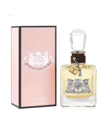 Juicy Couture Eau De Parfum Women's Perfume with Notes of Passion Fruit Princess Lili & Patchouli - Fruity & Floral EDP Spray 3.4 Fl Oz (Pack of 1)