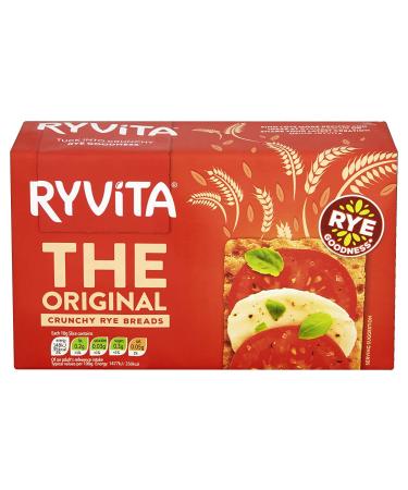 Ryvita Original Rye Crispbread 8.8 oz 2 pk - Healthy Whole Grain Snack - Buy Online on GoSupps.com