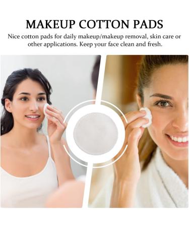 Beaupretty 300 Pcs Organic Cotton Makeup Remover Pads - Reusable Soft Facial Rounds - Buy Online on GoSupps.com