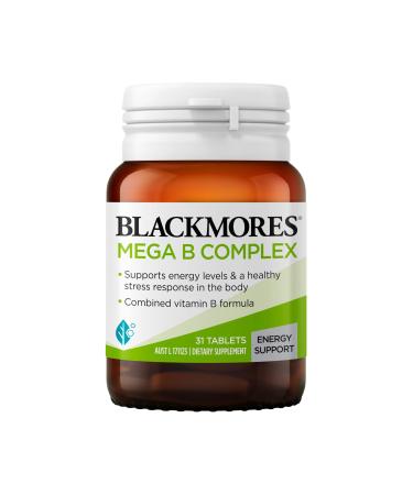 Blackmores Mega B Complex 31 Tablets