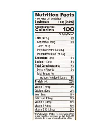 Soy Dream Enriched Original Organic Soymilk 32 Oz - Pack of 6 - Buy Online on GoSupps.com