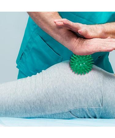 Colcolo 6x Spiky Massage Balls - Portable Foot & Yoga Massager for Hands Feet Back Relief - Multi-Purpose Massage Therapy Balls - Buy Online on GoSupps.com