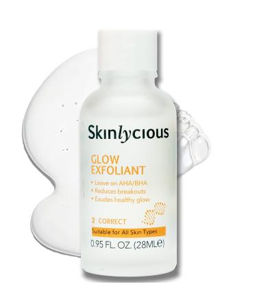 Glow Exfoliant - Reduces Acne and Blackheads Fast - See Your Pimples and Acne Flatten from the FIRST Application