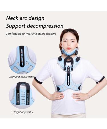Adjustable Cervical Spine Orthosis & U-Traction Neck Support - Fixed Head Neck & Breast Stitches for Lumbar Support & Arthritis Relief - International Shipping Available - Buy Online on GoSupps.com