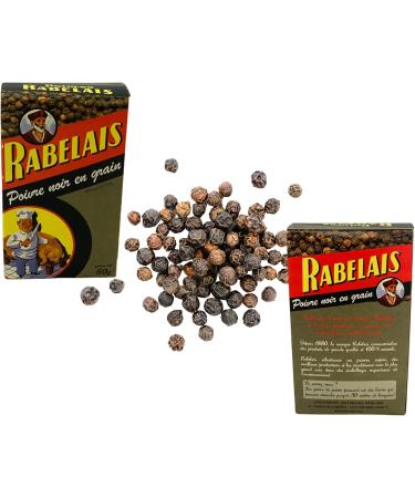  G n rique Black pepper in Rabelais grains box of 50grs - Buy Online on GoSupps.com