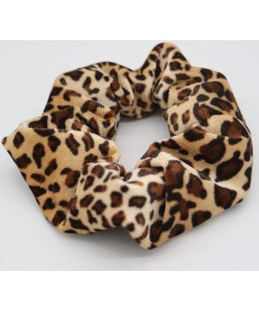 Luckycivia 10 Pcs Leopard Print Scrunchies Hair Bands - Stylish Hair Accessories for Women and Girls - Buy Online on GoSupps.com