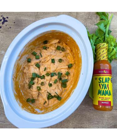 Slap Ya Mama Buffalo Wing Sauce 12 oz - Pack of 2 | Authentic Louisiana Style Wing Sauce - Buy Online on GoSupps.com