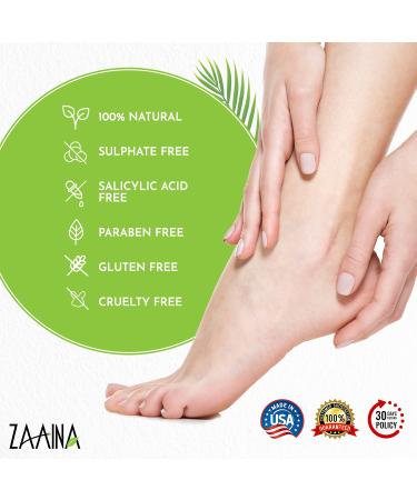 Heel Balm Stick 100% Natural | Miracle Foot Cream for Fast Relief | Intensive Moisturizing Foot Care Therapy | For Dry Cracked Heels & More | 2 Ounce by ZAAINA - Buy Online on GoSupps.com