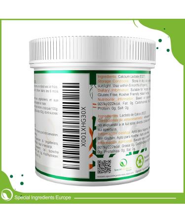 Special Ingredients Calcium Lactate - 250g - Top Quality - Buy Online on GoSupps.com