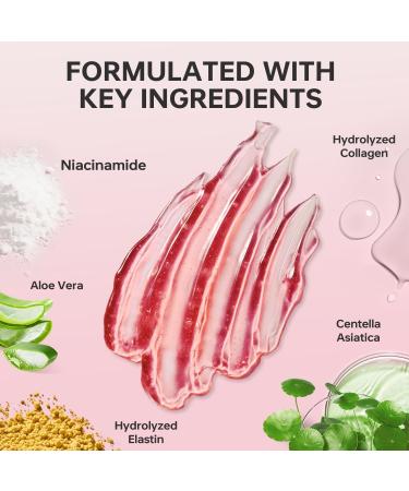 BOLI Collagen Jelly Cream - Moisturizing Hydrating Face Cream with Niacinamide & Hydrolyzed Collagen for All Skin Types (120g) 4.23 Ounce (Pack of 1) - Buy Online on GoSupps.com