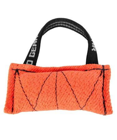 Dingo Gear Cotton-Nylon Bite Sausage for Dog Training 15 x 8 cm Piccolo Orange S00699