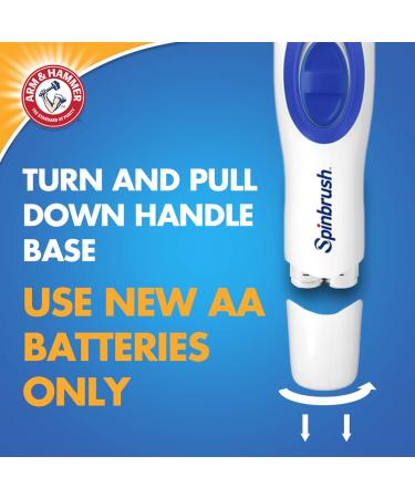 Arm & Hammer Spinbrush Classic Clean Powered Toothbrush - 1 Count - Buy Online on GoSupps.com