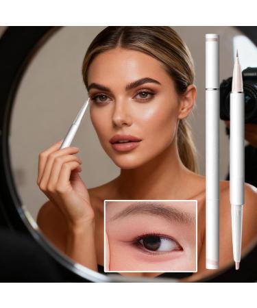 Highlighter Pencil for Makeup Long-Lasting Dual-Ended Pen Eyeliner and Highlighter Pencil | For Festive Face Makeup Women's Beauty Mature Skin - Buy Online on GoSupps.com
