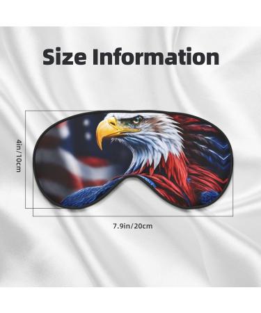 SSIMOO American Bald Eagle Eye Mask Double-Sided Soft & Light Blocking for Enhanced Sleep Quality - Buy Online on GoSupps.com