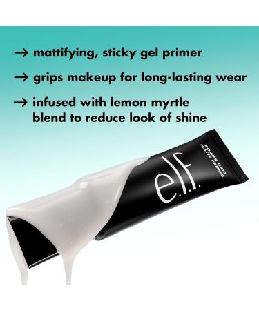 e.l.f. Power Grip Primer matifiant finition mate longue dur e convient tous les types de peau infus avec un m lange de l don des marais v g talien et sans cruaut  - Buy Online on GoSupps.com