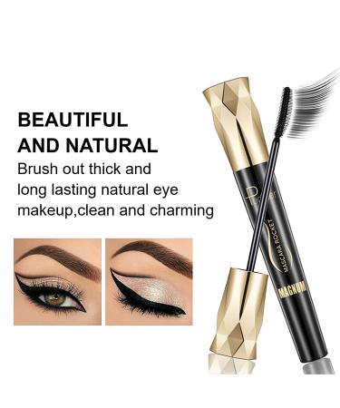 4D Silk Fiber Waterproof Mascara for Voluminous and Dramatic Eyelashes - Buy Online on GoSupps.com