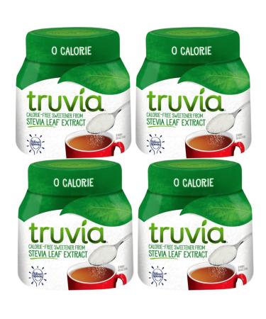 Stevia Sweetener Bundle With 4x Truvia Sweetener 270g - Calorie-Free Sweetener From Stevia Leaf Extract