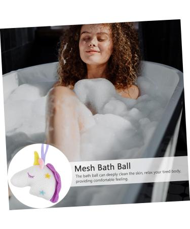 Unicorn Bath Cartoon Body Scrubber Balls | Animal Shape Shower Loofah & Bath Sponges for Ultimate Clean | International Shipping Available - Buy Online on GoSupps.com