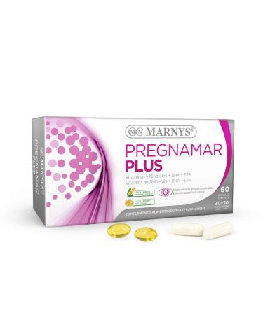 Marnys Marnys Pregnamar Plus High Dha Content Maternal and Child Well-being 30 Softgels + 30 Softgels 90 g