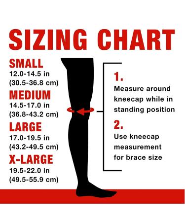 ACE Compression Knee Brace with Side Stabilizers | Mild Compression Support for Injured Knee | Breathable, Sweat-Wicking Material | Medium Size | Pack of 1 - Buy Online on GoSupps.com
