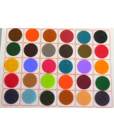 720 Multicolor Bindi Dots | Round Polka Dot Stickers | Daily Use Bindi Stickers - Buy Online on GoSupps.com