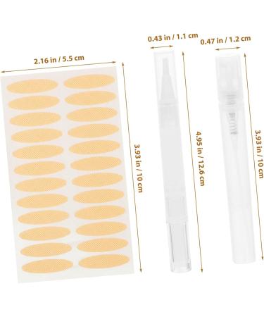 FRCOLOR 1 Set Double Eyelid Sticker Set Eyelid Tapes for Makeup Double Sided Eyelid Tape Girl Eyelid Stickers Girly Stickers Girl Double Eyelid Lasting Lift Stickers Fiber Material - Buy Online on GoSupps.com