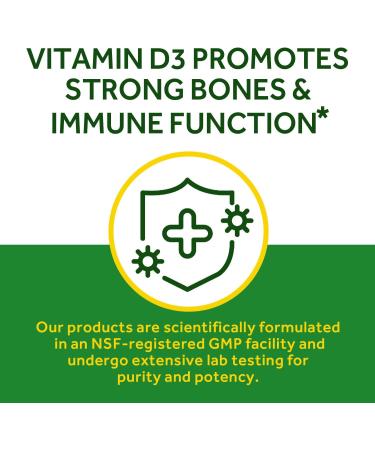 Whollium Vitamin D3 5000 IU - Bone & Dental Health Support, Brain & Immune Function - 120 Vegetarian Softgels - Buy Online on GoSupps.com