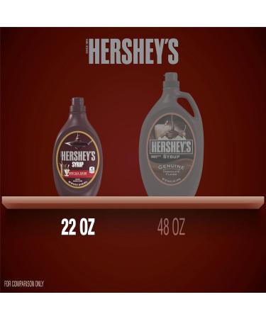 HERSHEY'S Dark Chocolate Syrup| 22oz| Special Dark - Buy Online on GoSupps.com