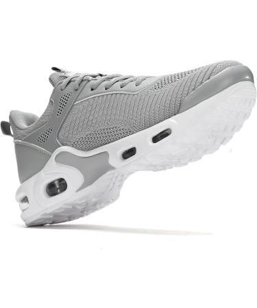Men's Non Slip Air Running Shoes - Grey, Size 10 | Athletic Sport Trainer - Buy Online on GoSupps.com