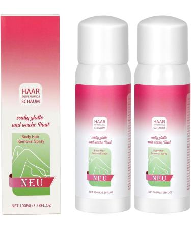 LOPHE 2Pcs Spray D pilatoire Sans Douleur - Zones Intimes Bikini Visage & Corps - Formule Hypoallerg nique Sans Irritation - Vegan Cruelty Free - pilation Lisse R sultats Express - Buy Online on GoSupps.com