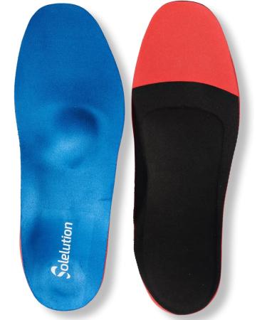 SOLENUTION Arch Orthopedic Insoles for Hallux Valgus/Rigidus - Forefoot Support for Men & Women - Size 41 Blue - International Shipping - Buy Online on GoSupps.com