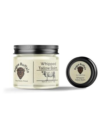 Homemade Beef Tallow Balm - Nourishing Face Moisturizer with Almond Oil & Organic Lavender | Grass-Fed Whipped Tallow for Skin - Buy Online on GoSupps.com